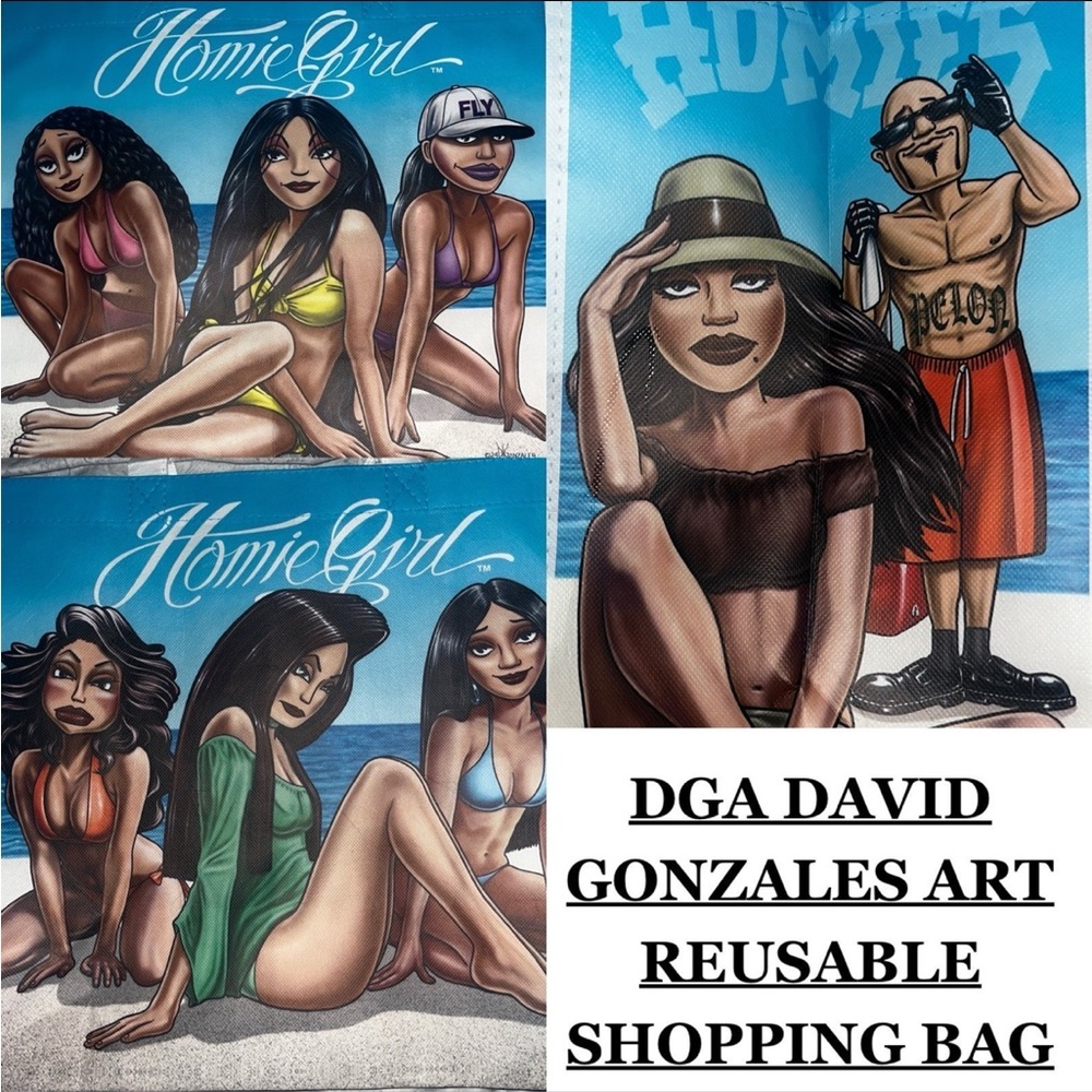 BN DGA Homie Girl Re-usable Shopping Tote Bag